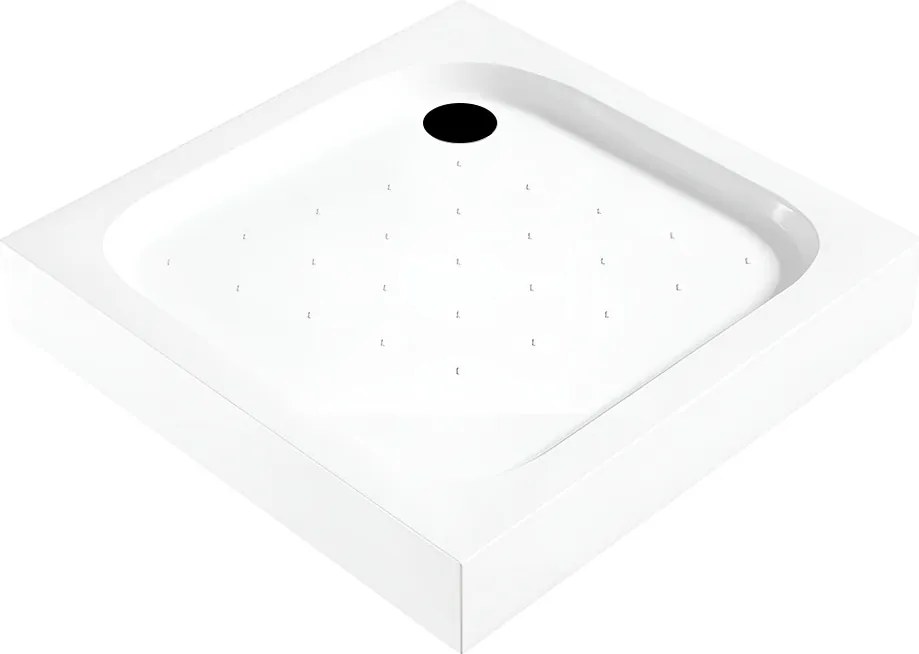 Klonberg 90x90 cm-es szögletes akril zuhanytálca