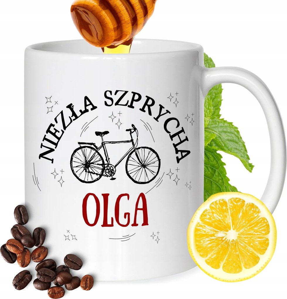 Bögre Olga Barátnő Feleség Barátnő Ajándék Nyomtatott Fehér 330ml