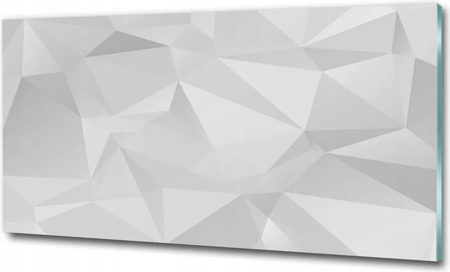 Fotó üvegfestmény Absztrakt háromszögek 100x50