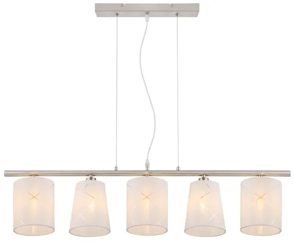 Globo 15430-5H - Csillár zsinóron NEMMO 5xE14/25W/230V