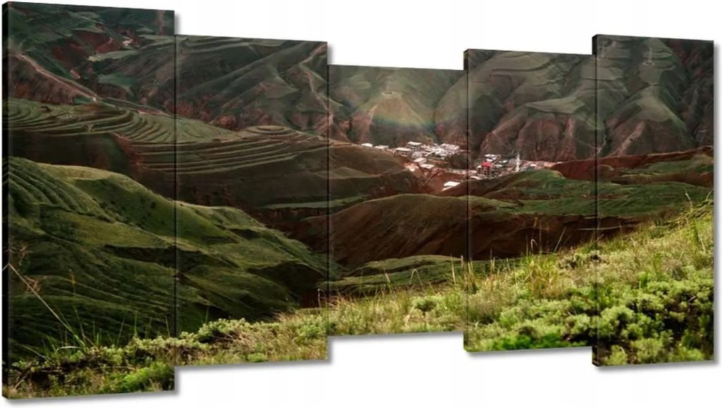 Festmények 150x80 Hegyi táj Tájkép