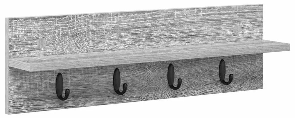 Fali Kabáthorog Szürke sonoma 60 x 10.5 x 18 cm Faanyag