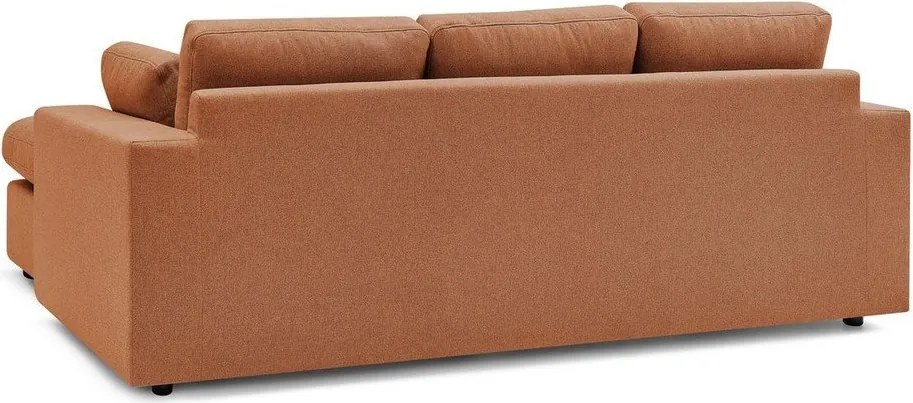 Narancssárga sarokkanapé Belair – Bobochic Paris