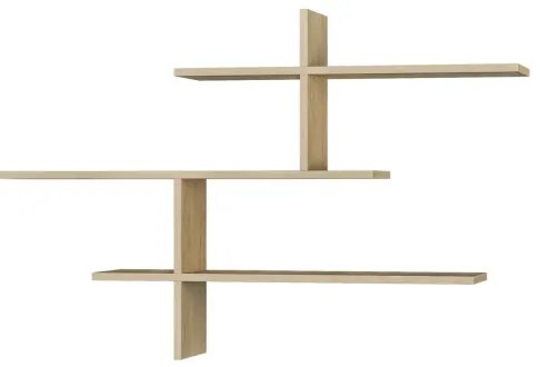 Fali polc LEO 80,5x123 cm tölgy