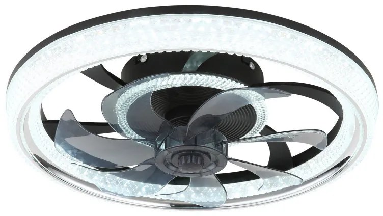Globo Cirilla 03644 távirányítós mennyezeti ventilátoros lámpa, 30W LED, 2700K-6000K, 200-2700 lm