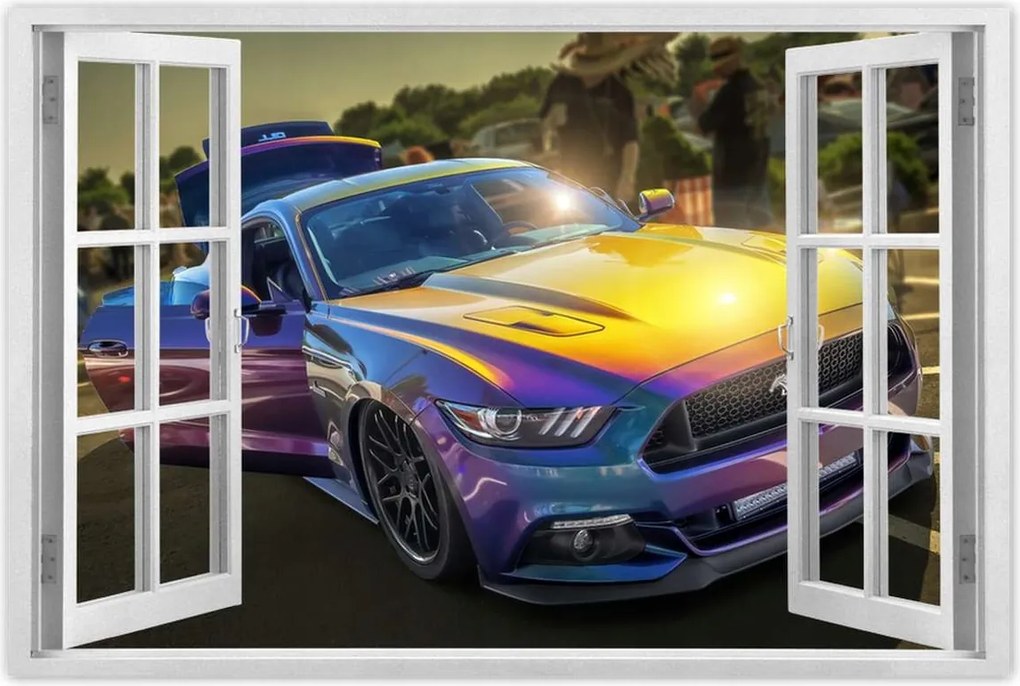 Poszter 60x40 Ford Mustang Gt Bestia