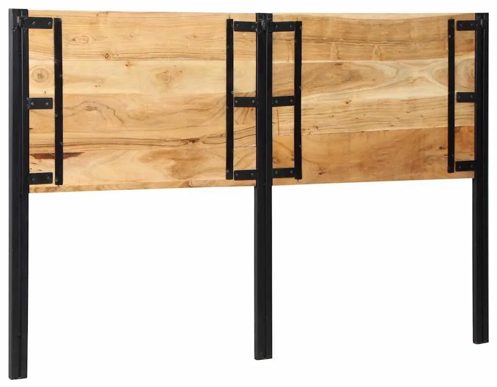 tömör fa akác és vas fejtámla 160 cm