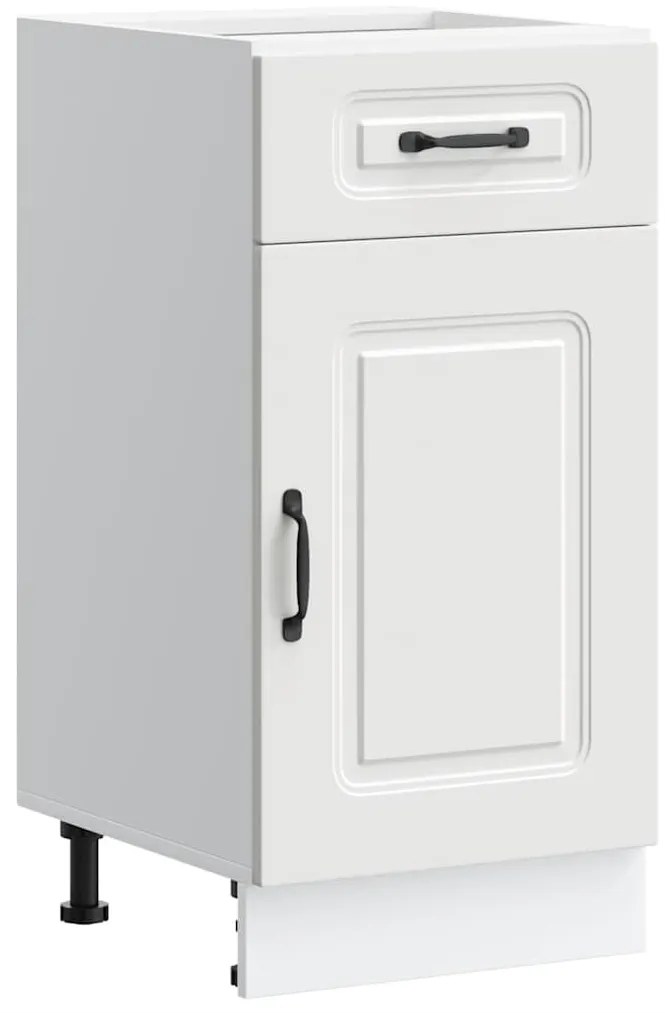 vidaXL Konyhai alsó szekrény Kalmar fehér műfa