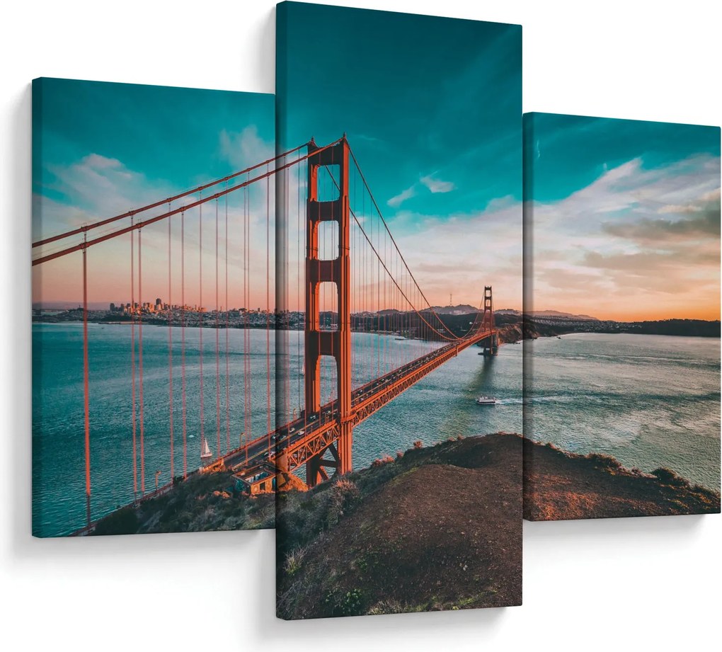 Kép - Golden Gate, San Francisco (90x60 cm)