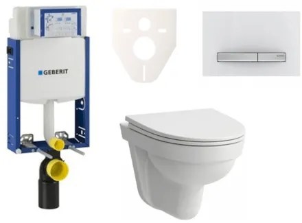 Fali WC szett Geberit befalazáshoz + Laufen Pro Nordic WC SIKOGE2H8