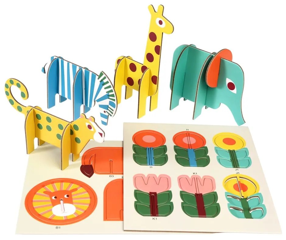 Fa építőjáték Wild Wonders - Rex London