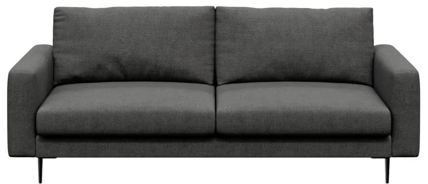 Levie Glam sötétszürke kanapé, 222 cm - devichy