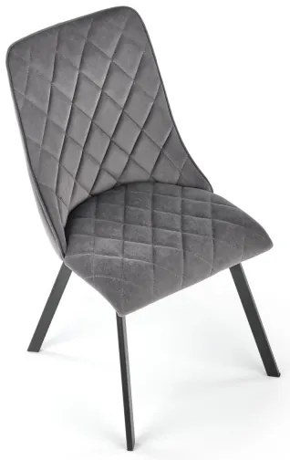 RESTIVO étkezőszék, 1 db, szürke