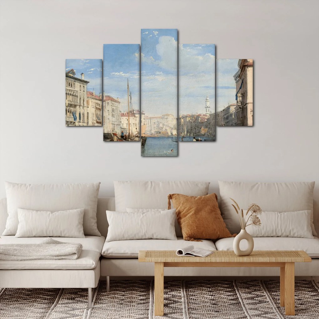 Kép - Richard Parkes Bonington, The Grand Canal, reprodukciók (150x105 cm)