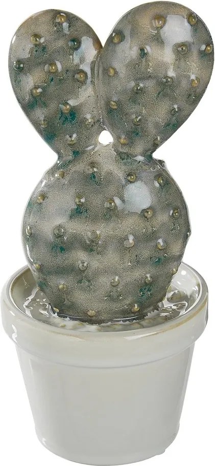 CACTUS kerámia dekor kaktusz 21 cm