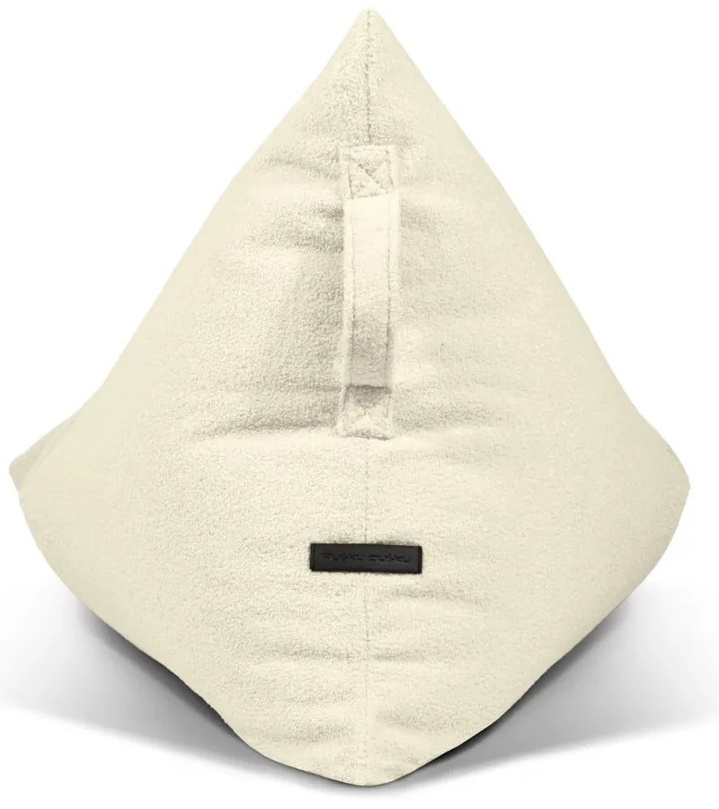 Világosszürke buklé gyerek babzsákfotel Razzy – SLOWDOWN