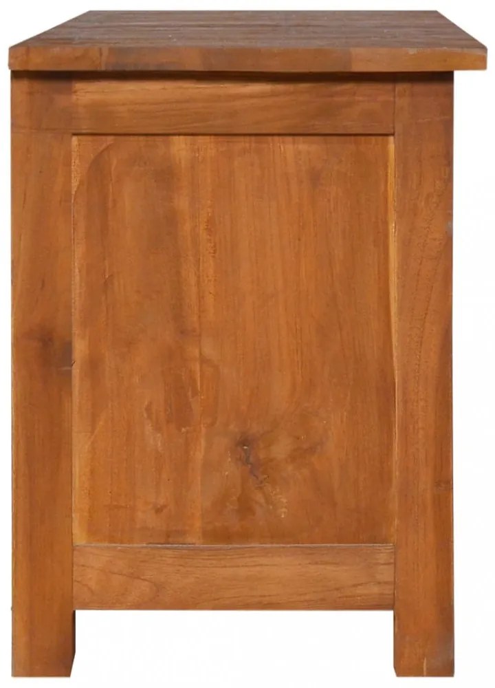 tömör tíkfa TV-szekrény 100 x 30 x 40 cm