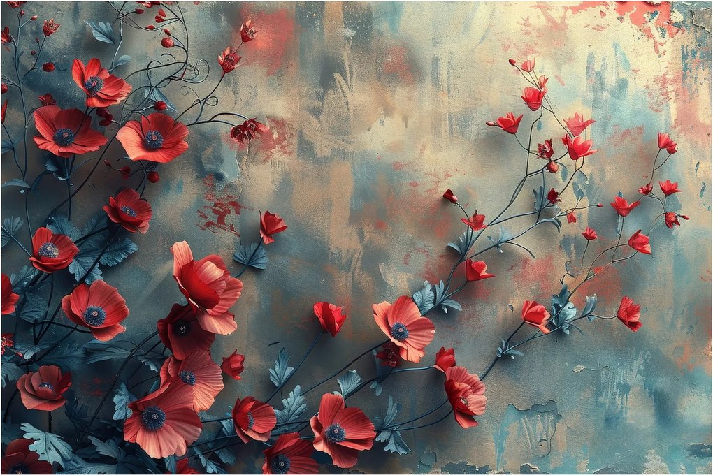 Kép - Farkas mák (90x60 cm)