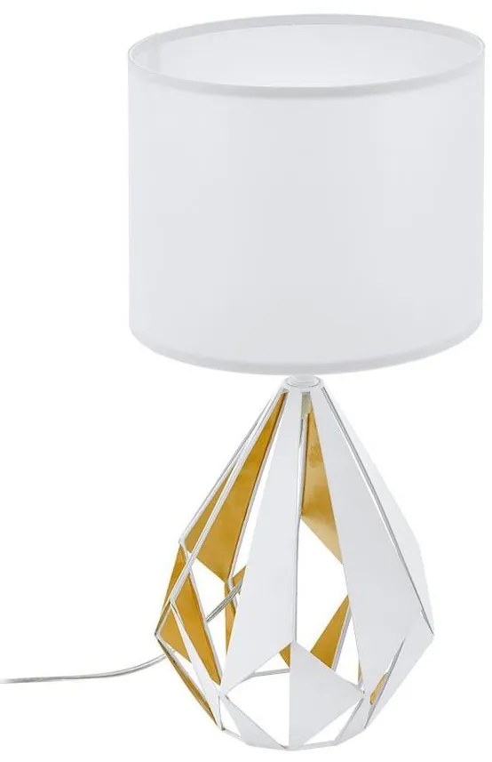 Eglo 43078 - Asztali lámpa CARLTON 1xE27/60W/230V