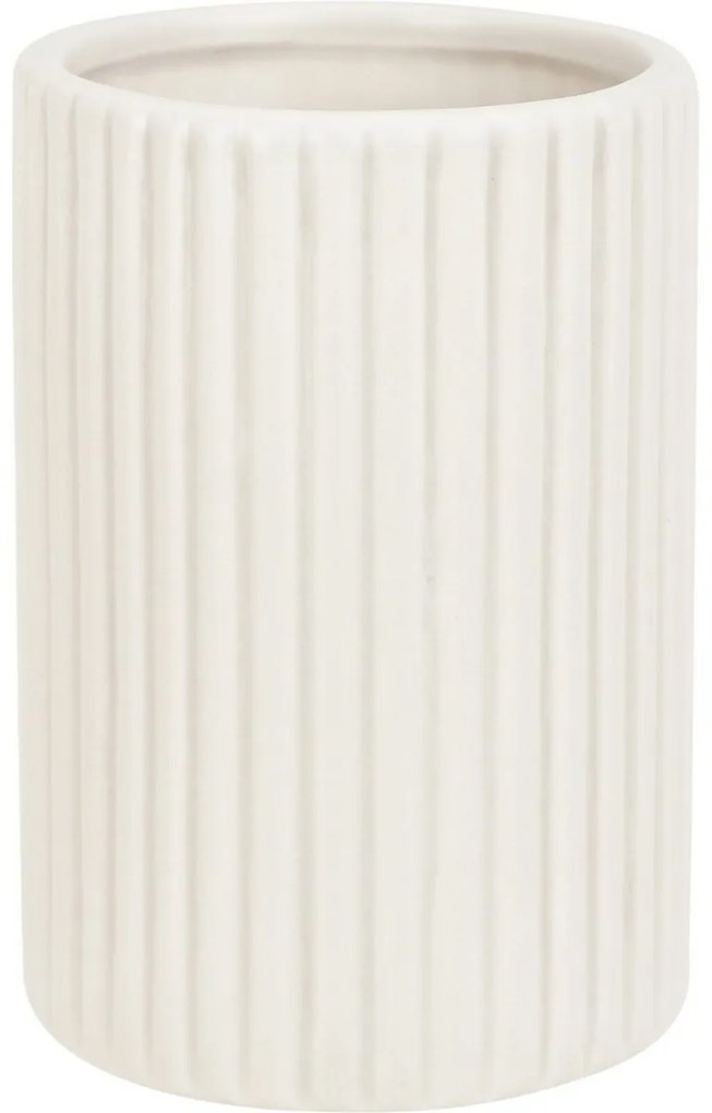 Stripes fürdőszoba szett, 4 db, fehér