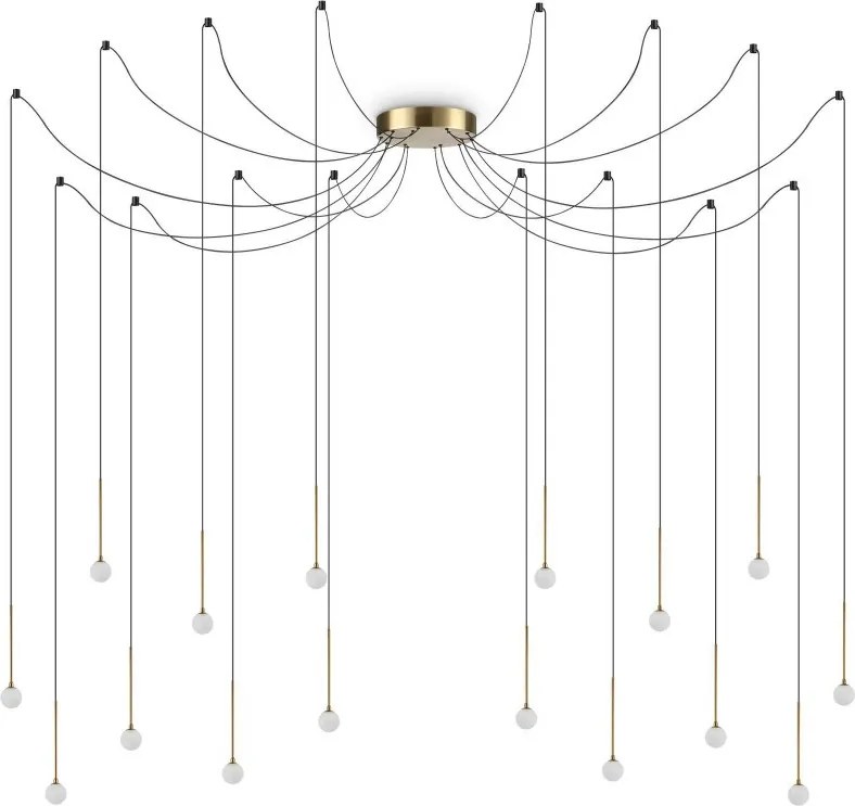 Függeszték Bronz IDEAL LUX 284019