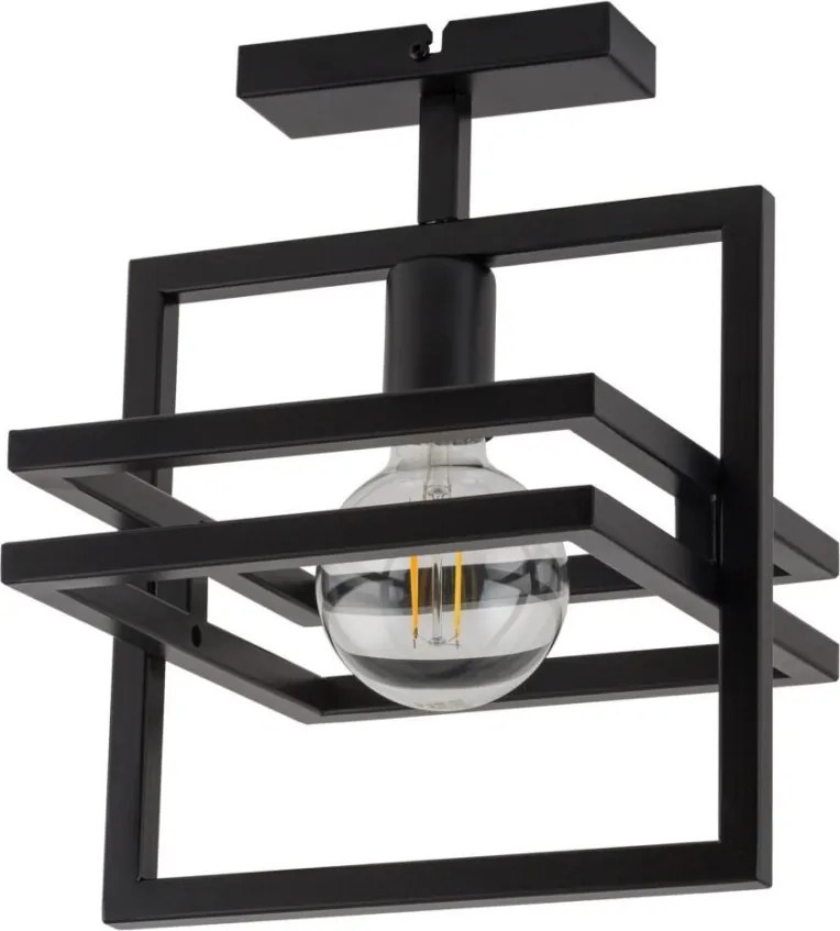 SIGMA LIGHTING 32400 MERCI Loft Mennyezeti Lámpa Fekete E27 IP20