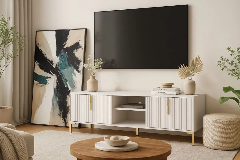 FLINN FL01 RTV 4D BIAŁY/BIAŁY MAT 5W+