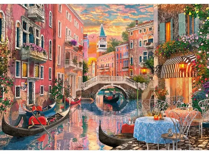 Velence Evening Sunset 6000 db-os puzzle Clementoni