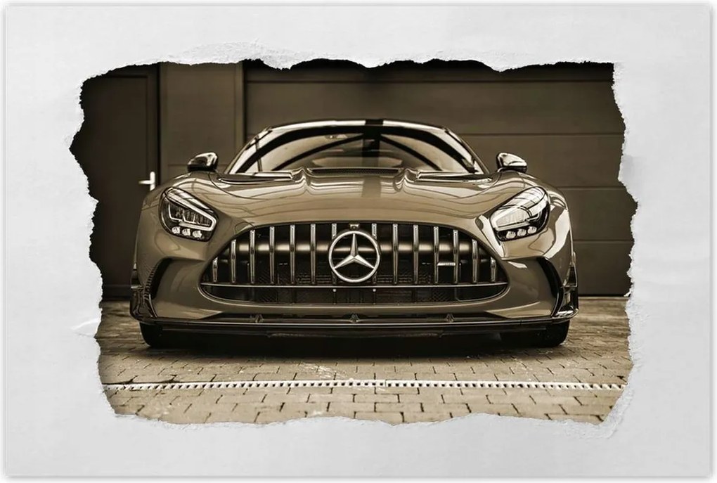 Poszterek 120x80 Mercedes sportautó
