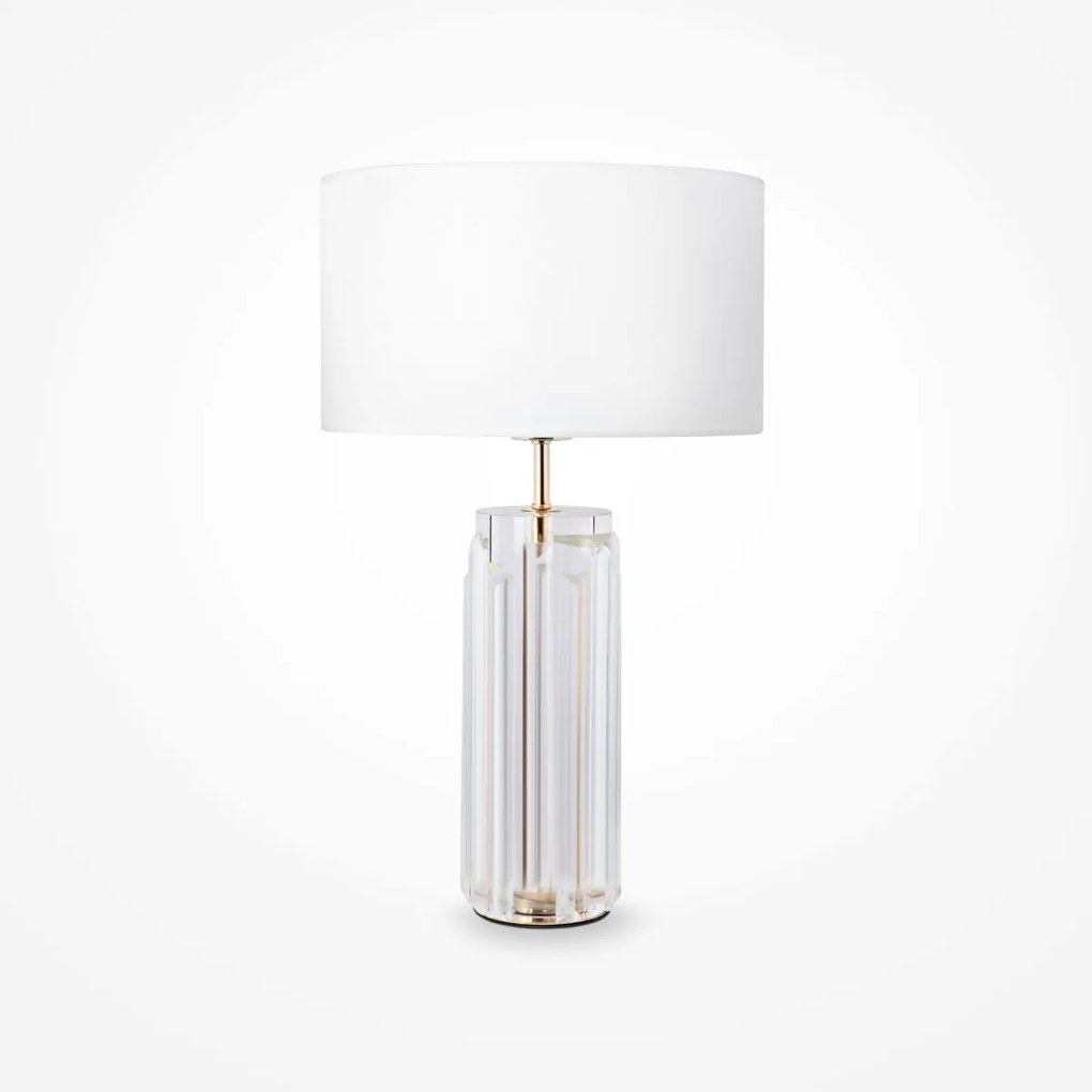 Maytoni modern asztali lámpa muse fehér króm mymod304tl-01ch