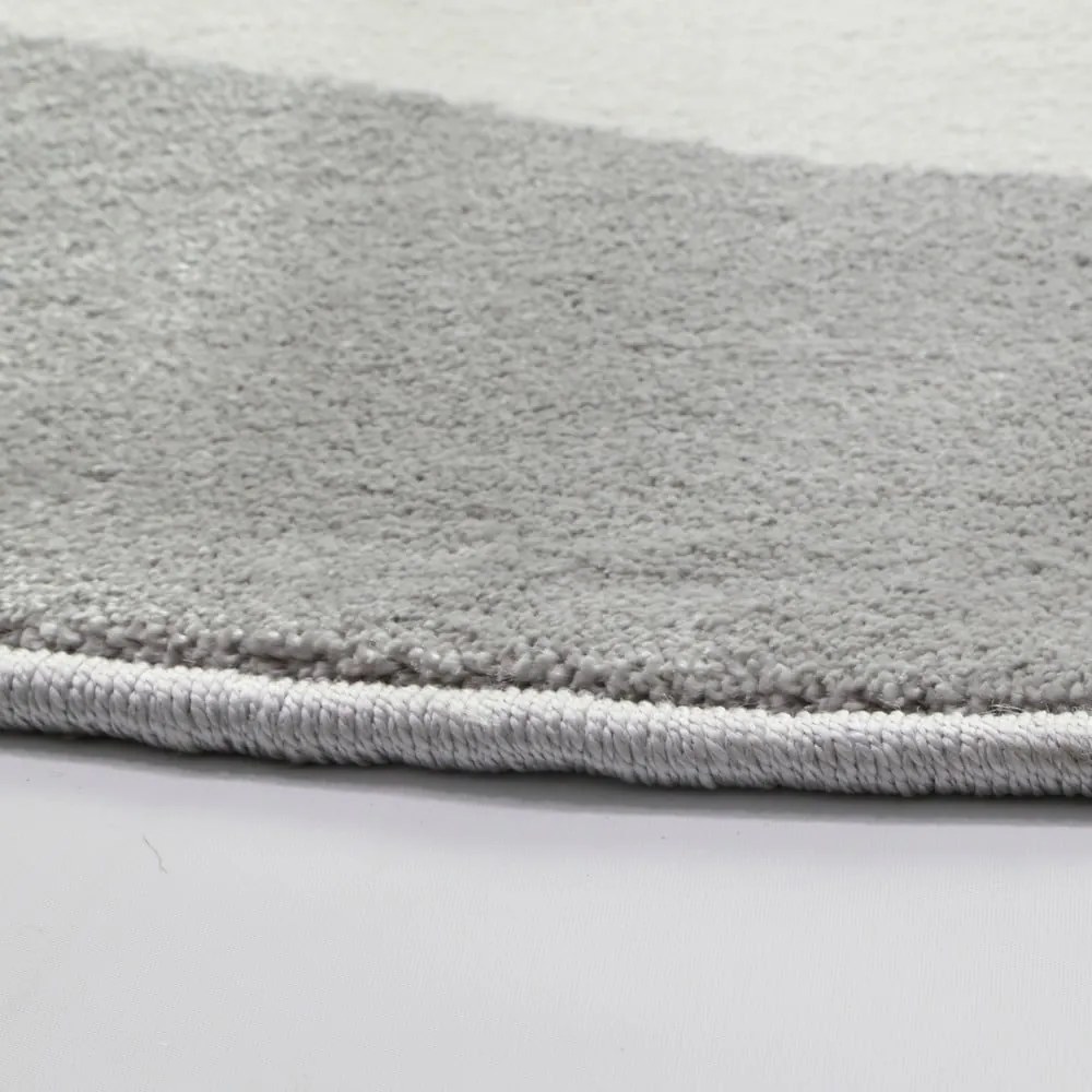 Szürke gyerek szőnyeg ø 100 cm Soft – FD