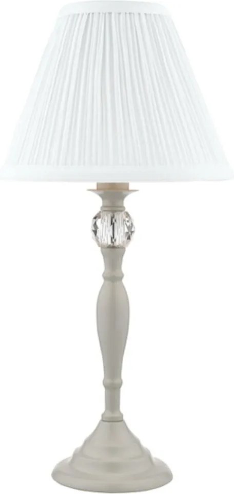 LAURA ASHLEY 3702783-Q ELLIS Kristály Asztali lámpa Szürke, Elefántcsont színű E14 IP20