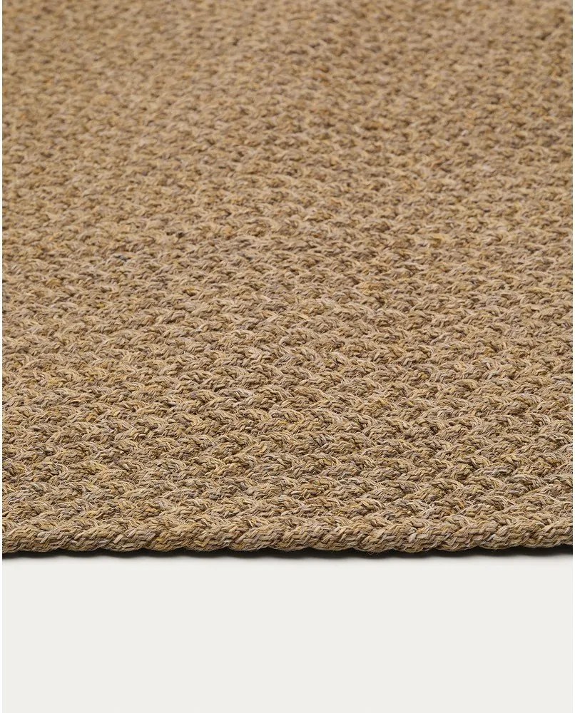 Bézs kültéri-beltéri szőnyeg újrahasznosított szálakból 160x230 cm Despas – Kave Home