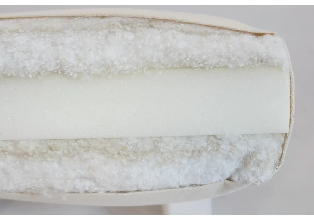 Fehér kemény futon matrac 200x200 cm Basic – Karup Design