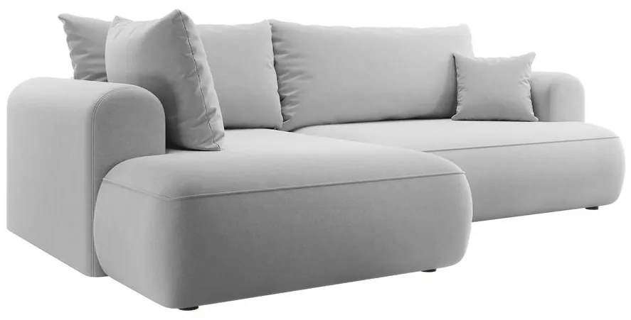 Sarokkanapé Olivo II (B) (szürke + fekete) . Akció -15%. 1099251