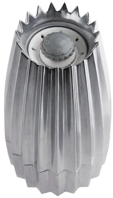Mlýnek na sůl a pepř, stříbrný, prům. 7.5 cm - Alessi