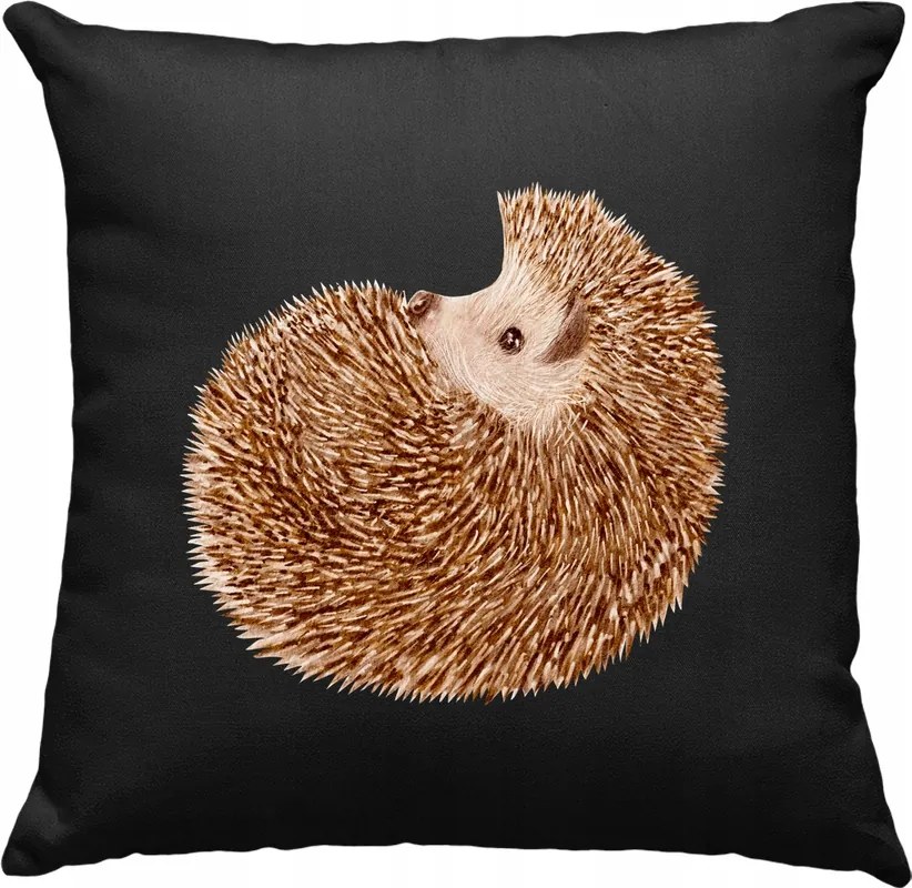 Süni párna Süni Kedves Virágok 4 Fekete