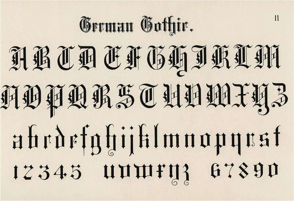 Fotótapéta Flizelin Fali ragasztó szett Gótikus betűk 152x104 Ragasztó