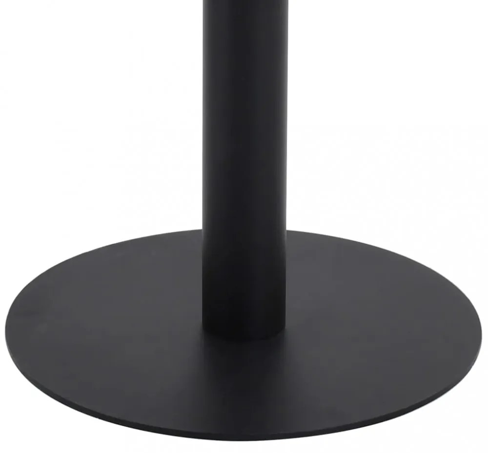 sötétbarna MDF bisztróasztal 60 x 60 cm