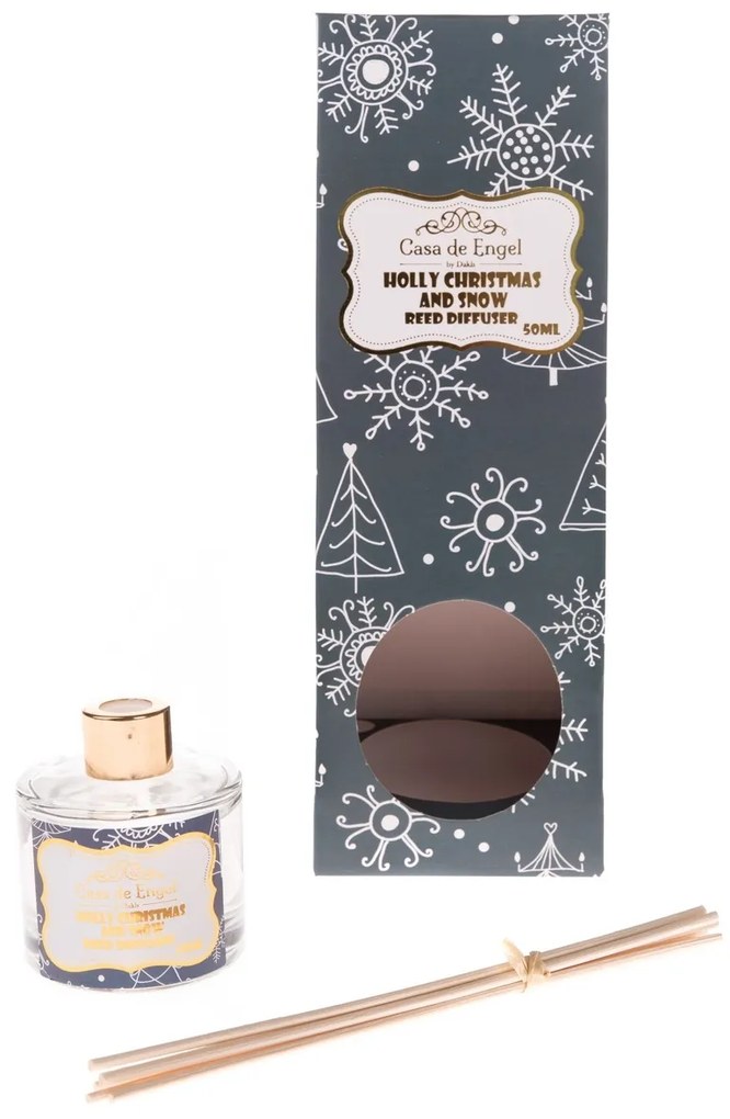 Illatdiffúzor Karácsony és hó, 50 ml, 7,4 x 21,5 x6,8 cm