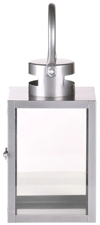 Fém lámpás (magasság 23 cm) Modern – Esschert Design