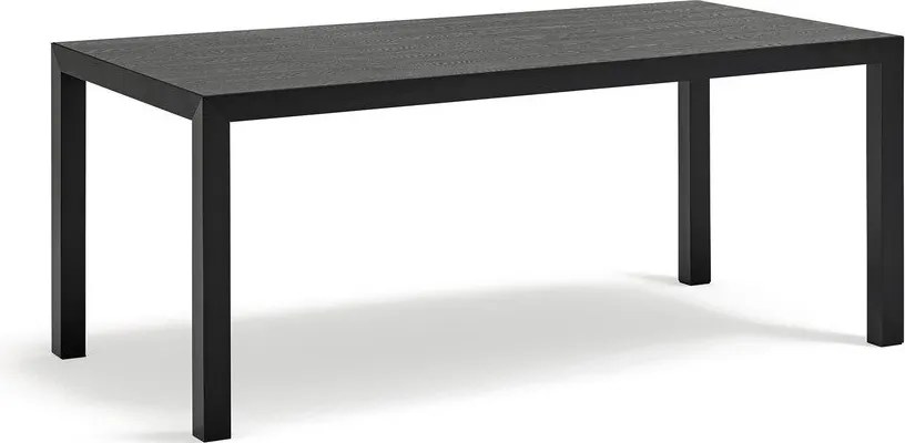 Étkezőasztal tölgyfa asztallappal 75x180 cm Alma – Teulat