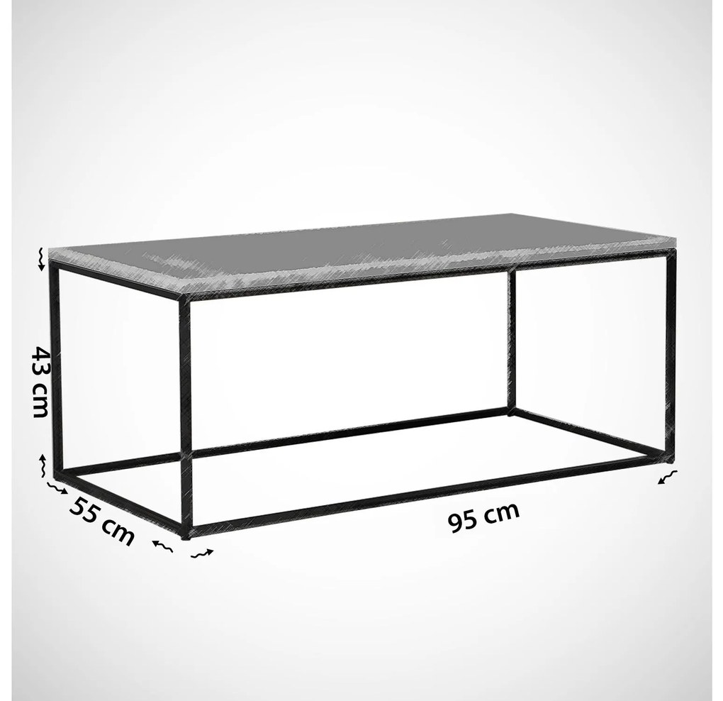 Dohányzóasztal Cosca (fehér) . 1102056