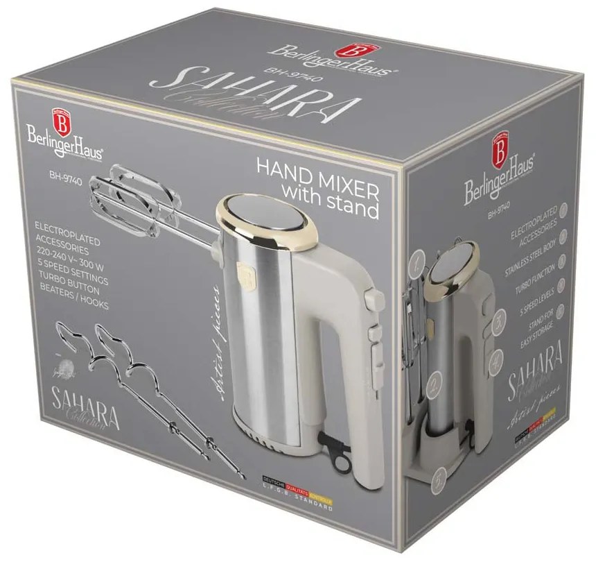Kézi mixer állvánnyal (300 W) Berlinger Haus