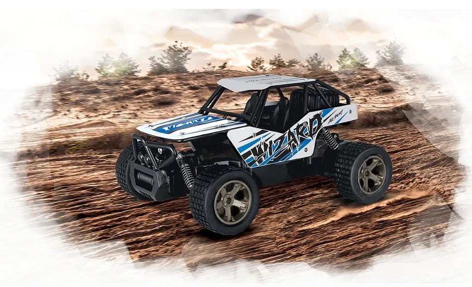 Buddy Toys BRC 20.424 RC Wizard távirányítós autó,kék