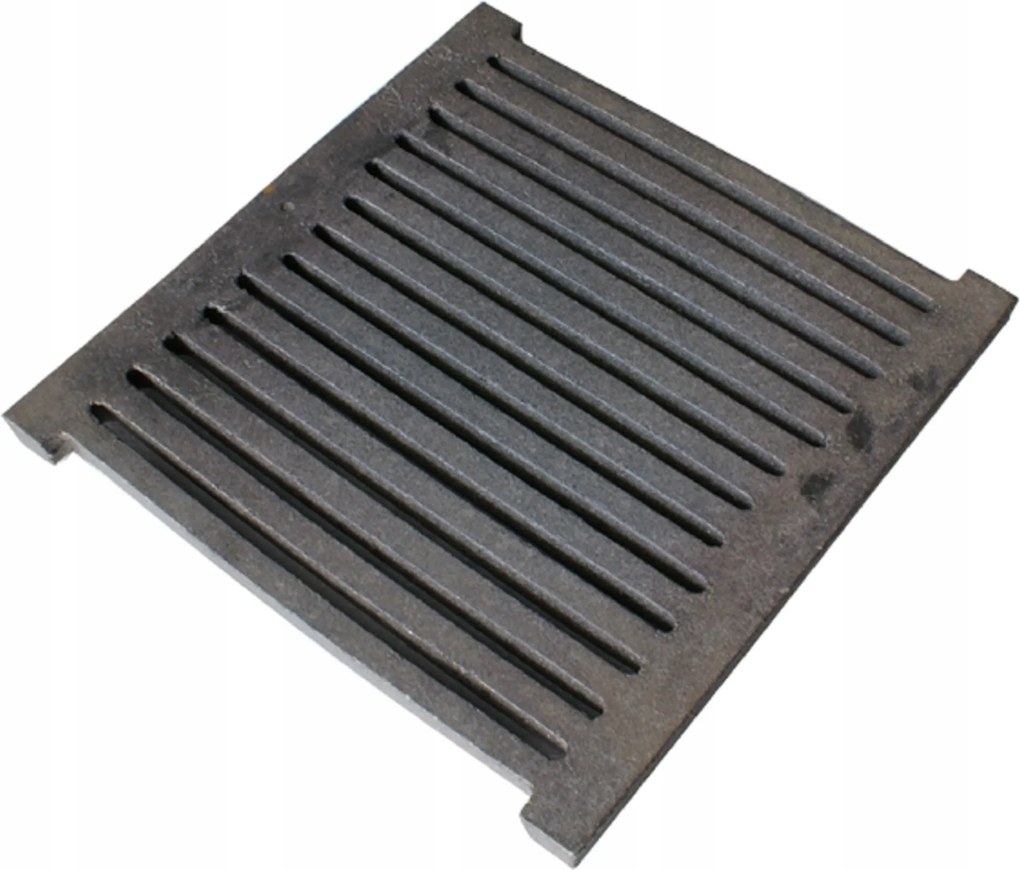 Öntöttvas Grillrács Kandalló Kályhához 33X34CM Betét