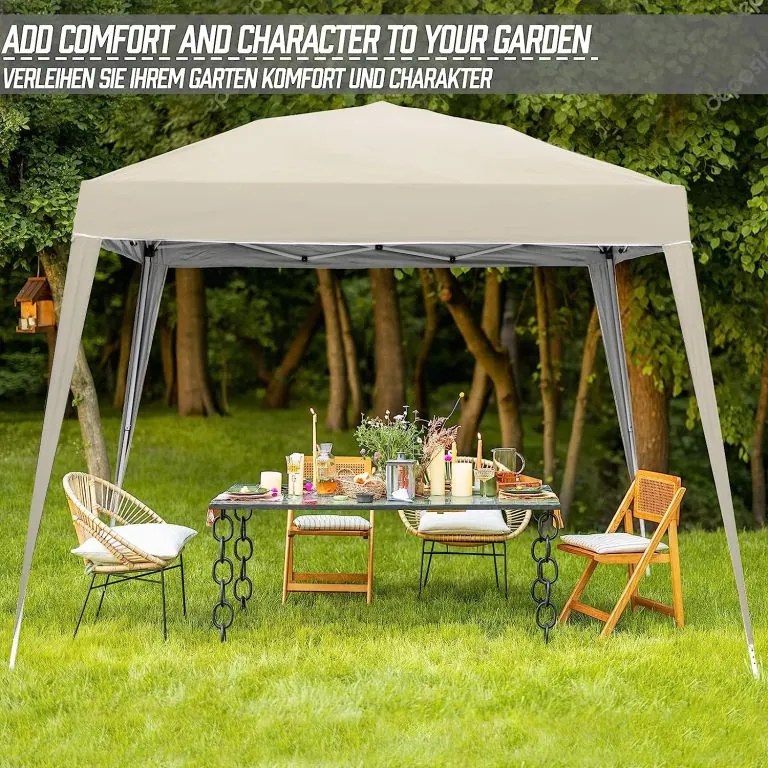 JAGO Kerti pavilon 3 x 3 m bézs