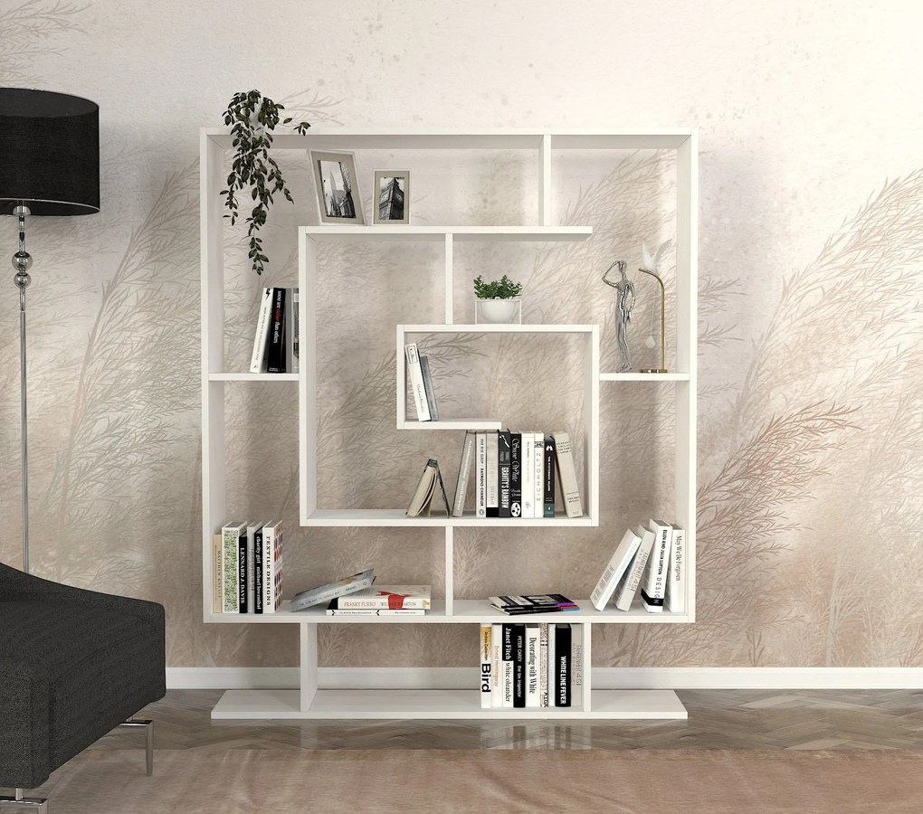 könyvespolc Sarmaşık - White