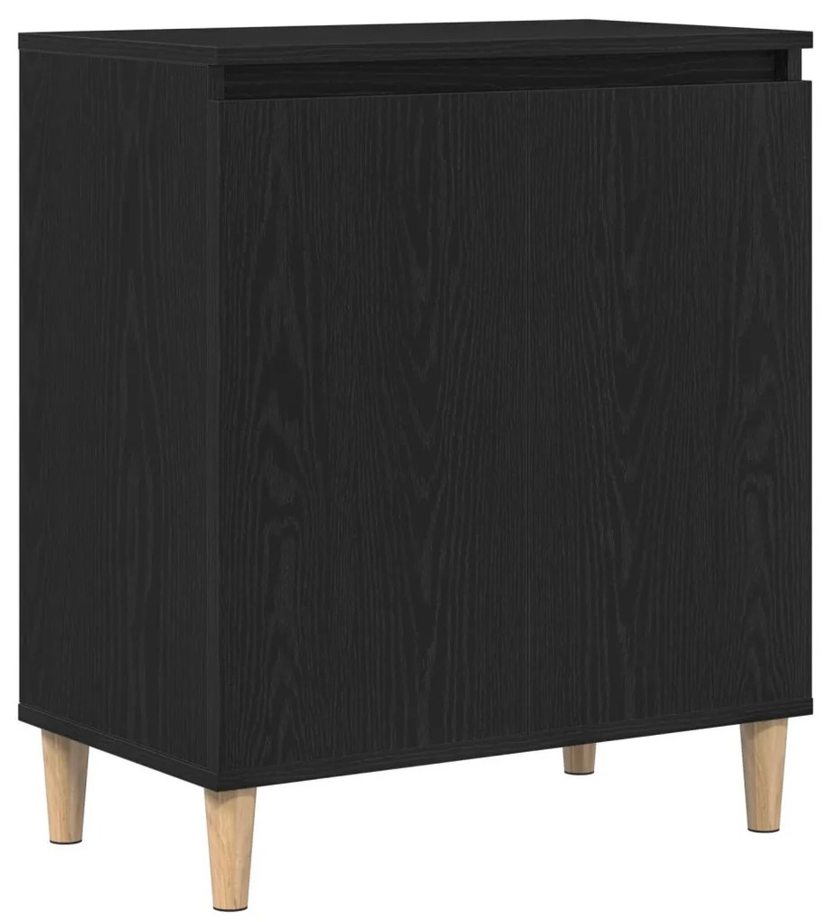 Fekete tölgy büfé 60x35x70 cm Szerelt fa