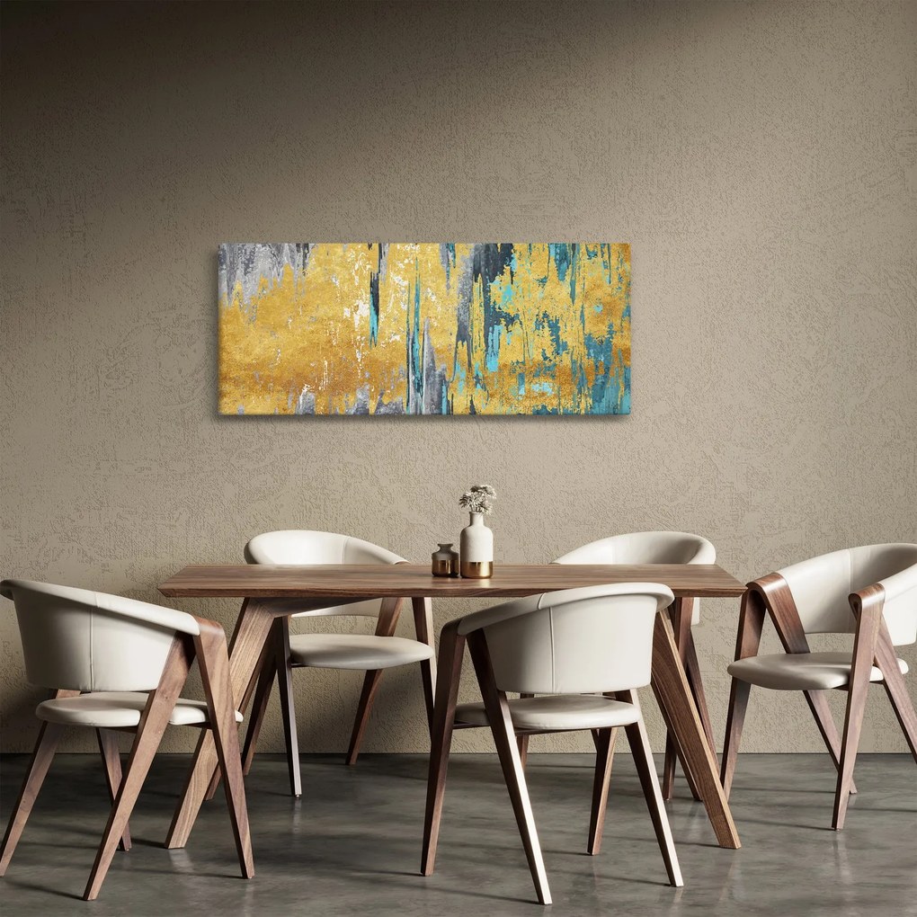 Kép - Arany design (120x50 cm)